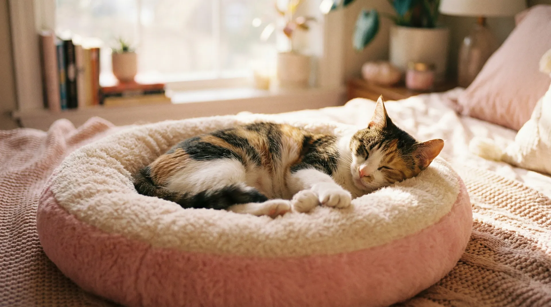 三花猫安静入睡 - 艳妇交换群宴